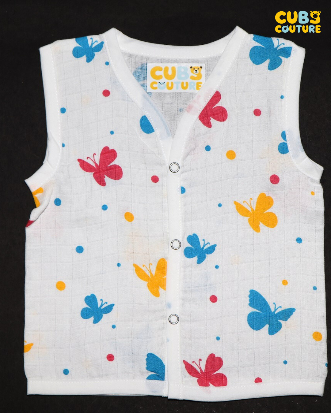 Muslin Jabla - Butterfly