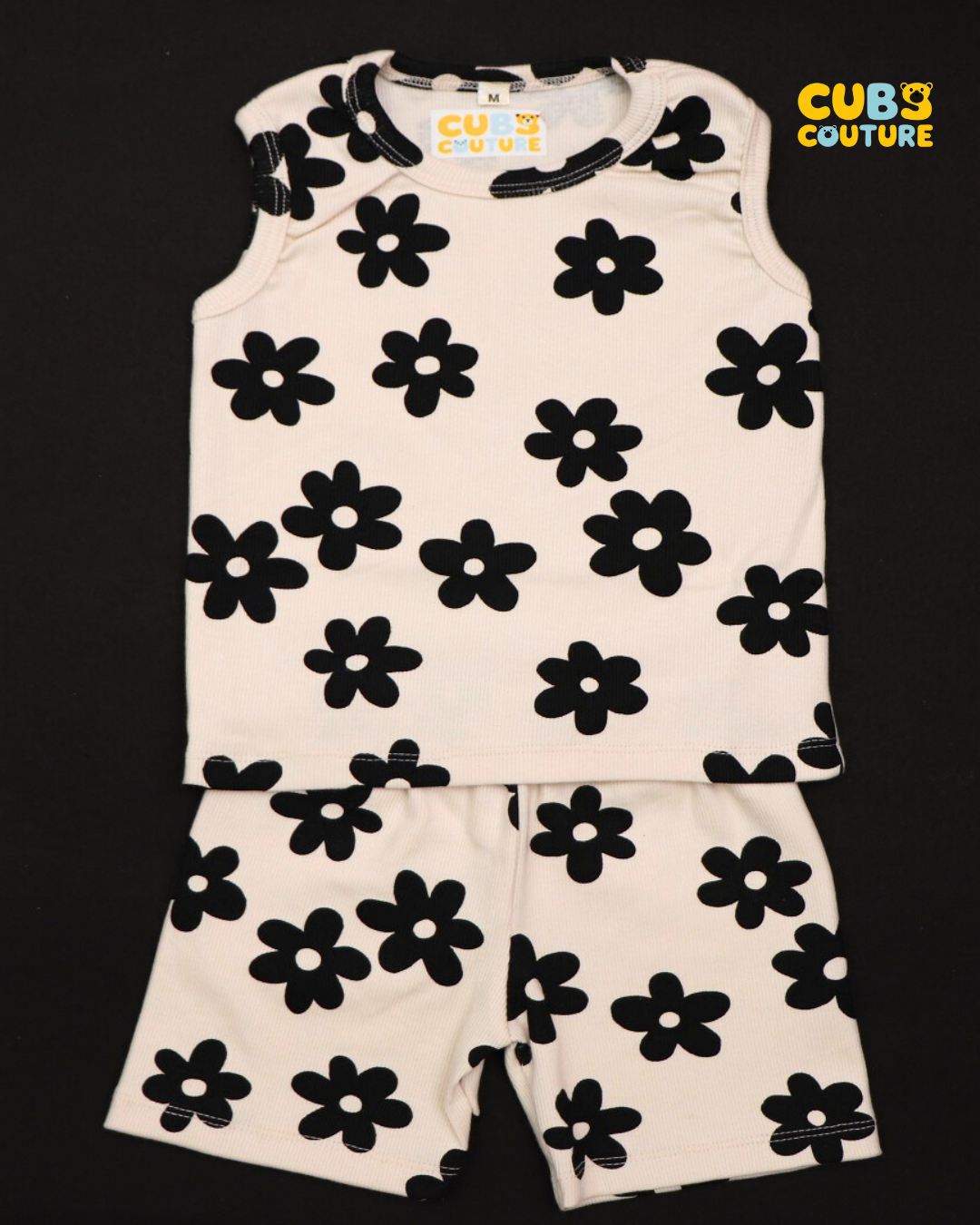 Play Date Co-ords Beige Flowers