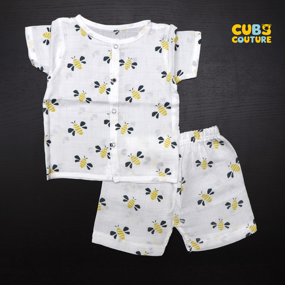 Bees Muslin Co-ords Set
