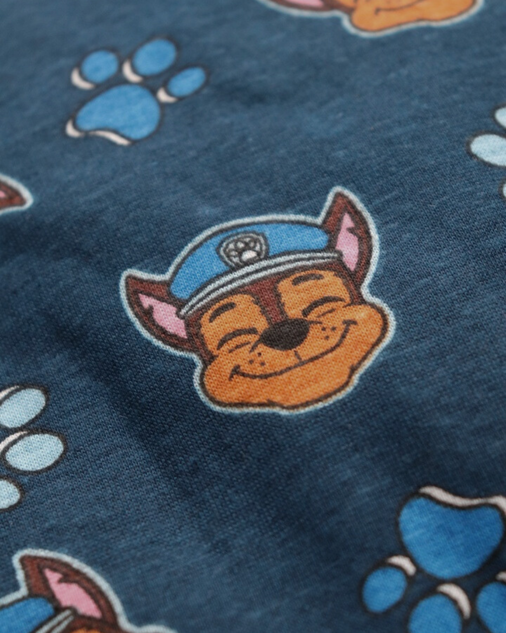 Navy Blue Paw Patrol Half Sleeve Full Pant Co-Ords
