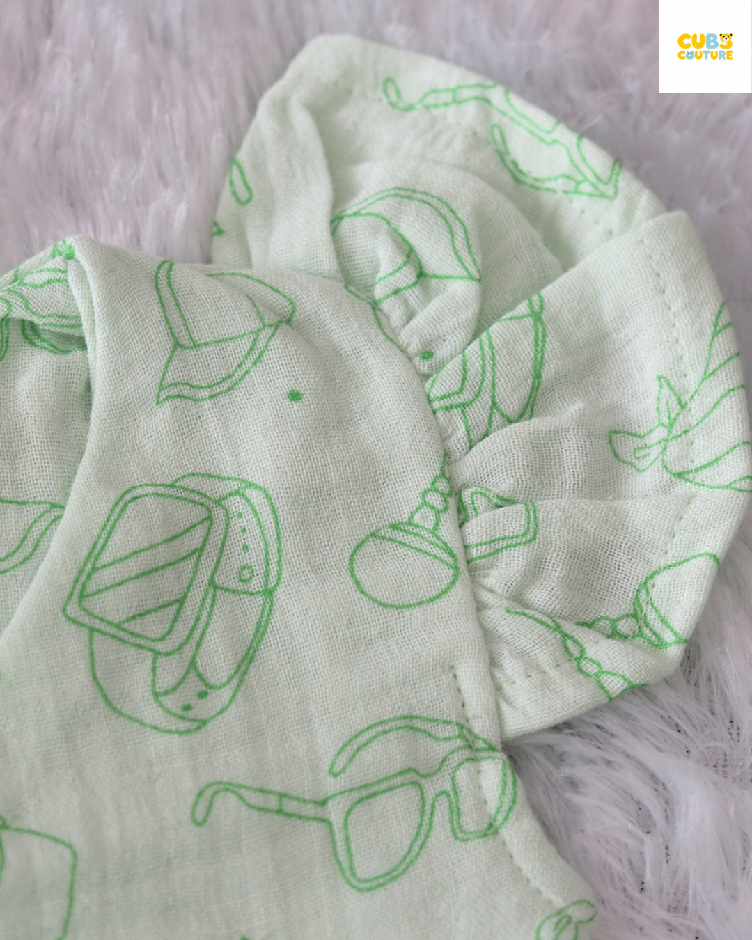 Pastel Green - Muslin Frock