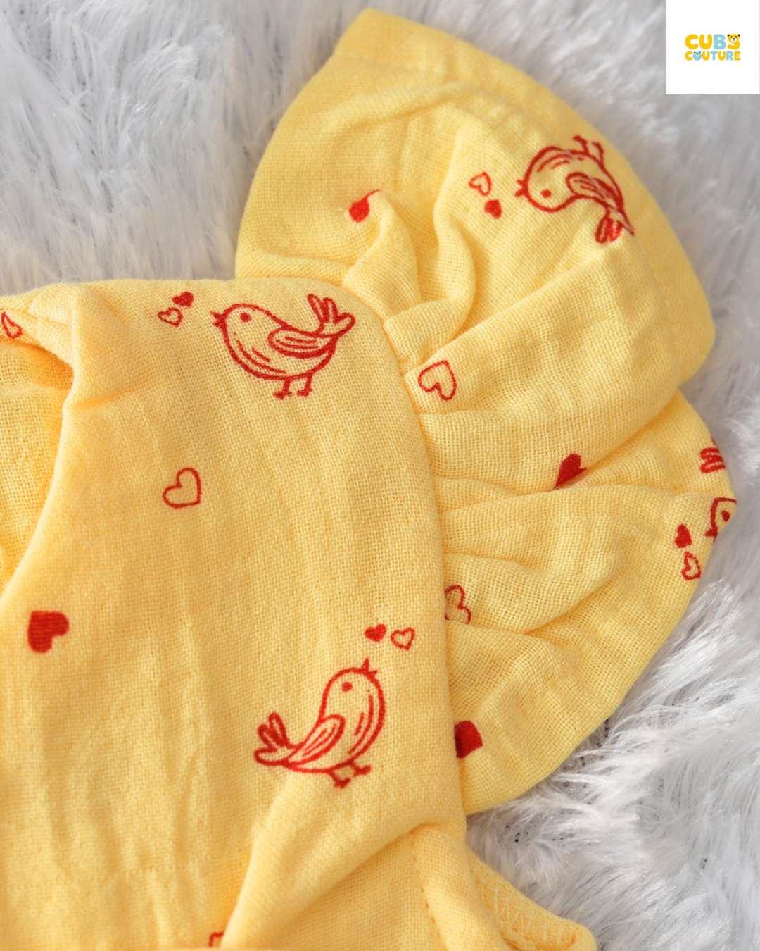 Sunshine Yelow - Muslin Frock