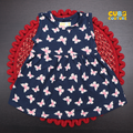 PlayPatch Frocks Navy Butterfly