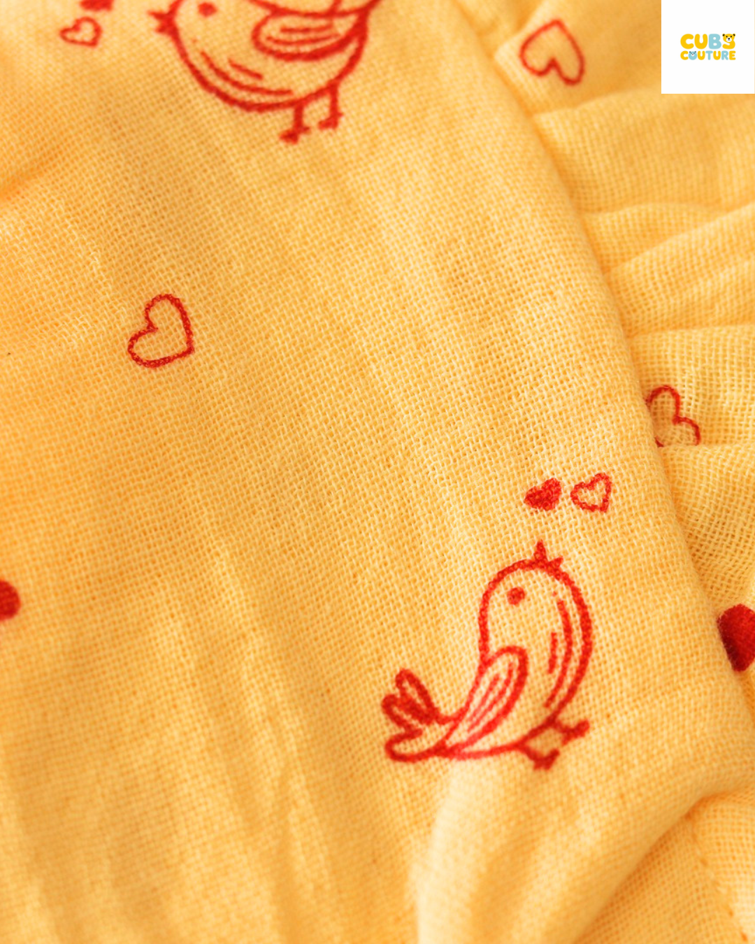 Sunshine Yelow - Muslin Frock
