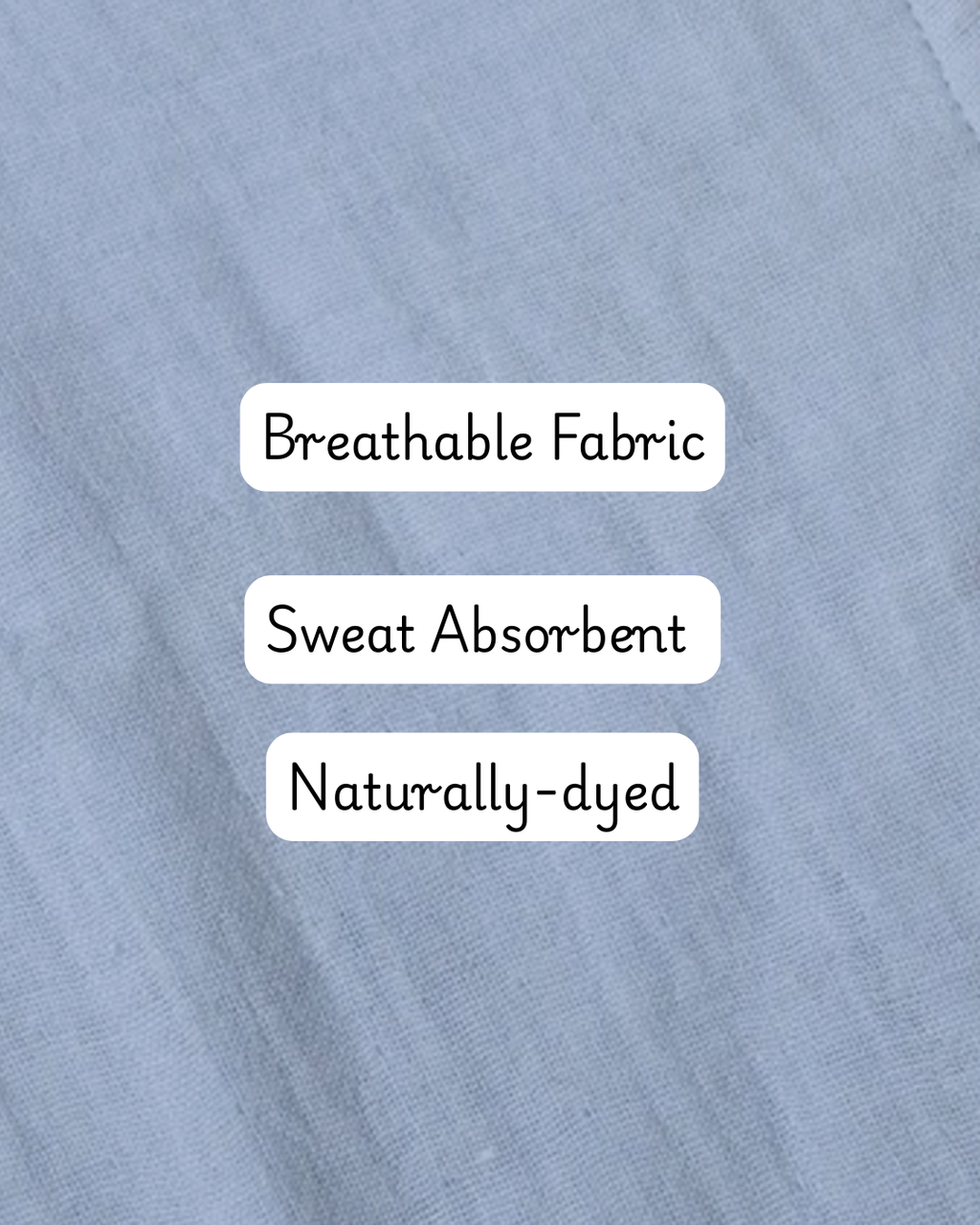 Muslin Nightsuit - Pastel Blue