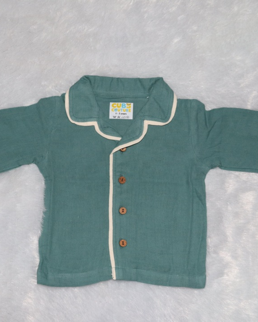 Muslin Nightsuit - Teal