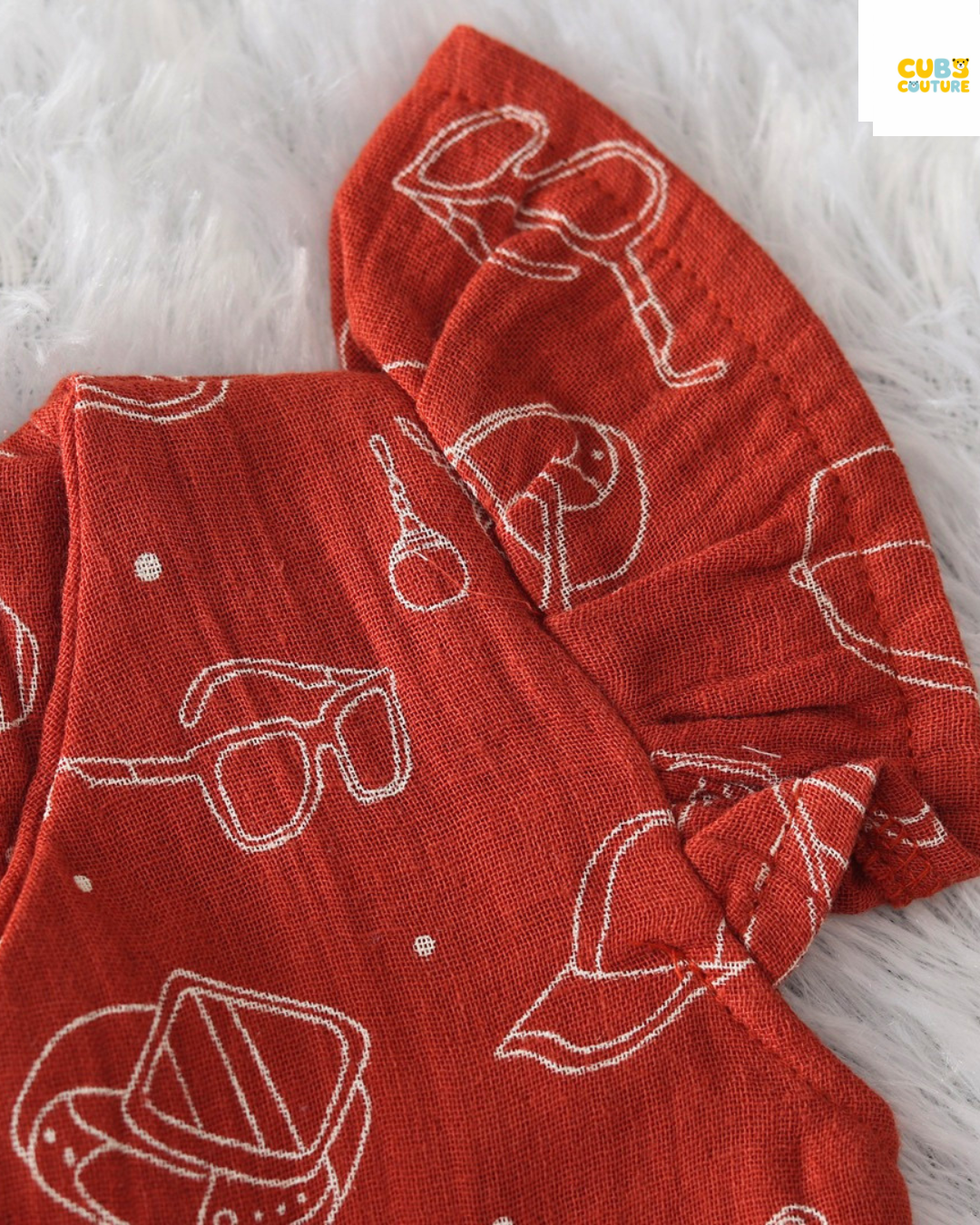 Honey Brown - Muslin Frock