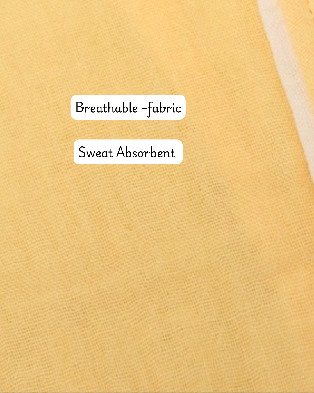 Muslin Nightsuit - Mango Yellow