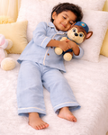 Muslin Nightsuit - Pastel Blue
