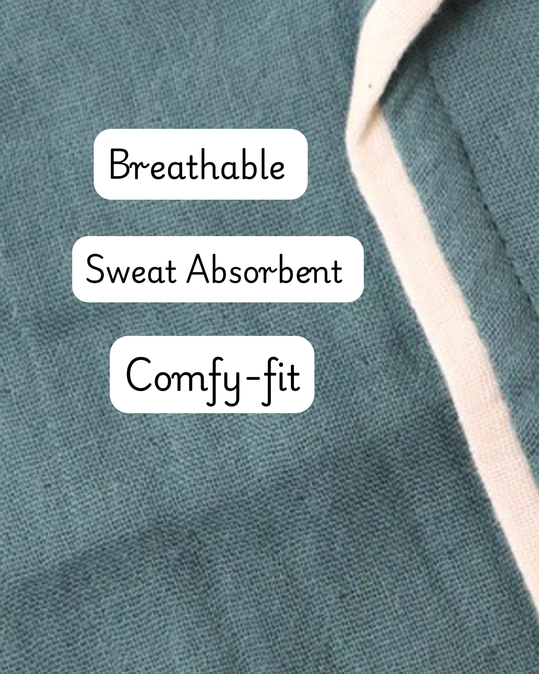 Muslin Nightsuit - Teal