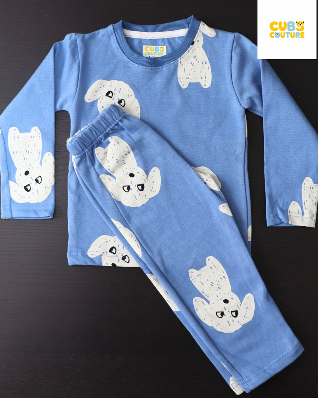 Blue Full Sleeve Co-ords Set