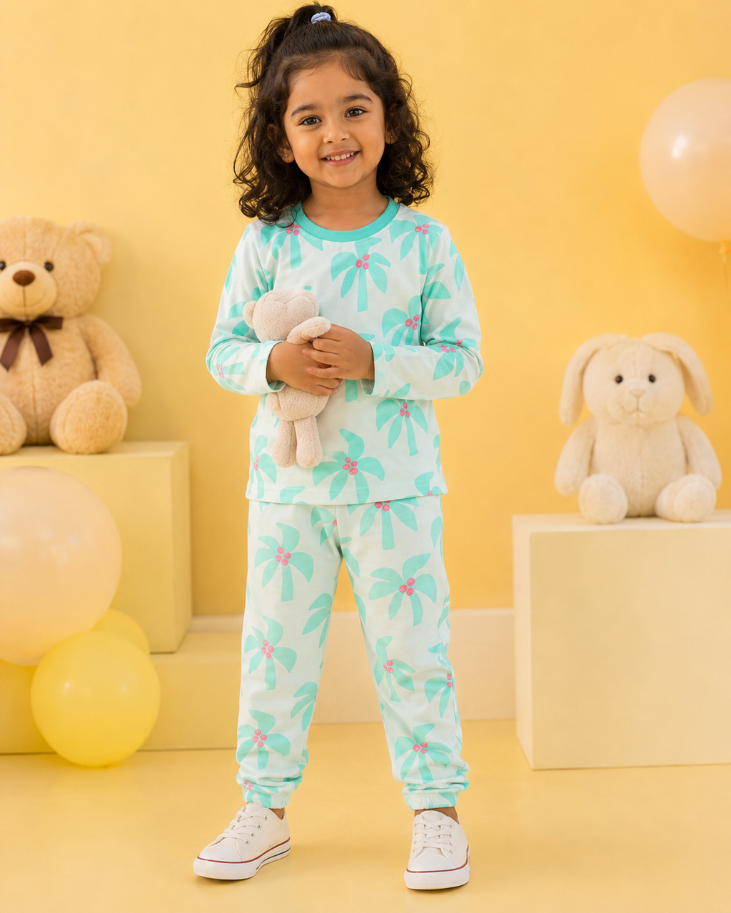 Pastel Green Full Sleeve Co-ords Set