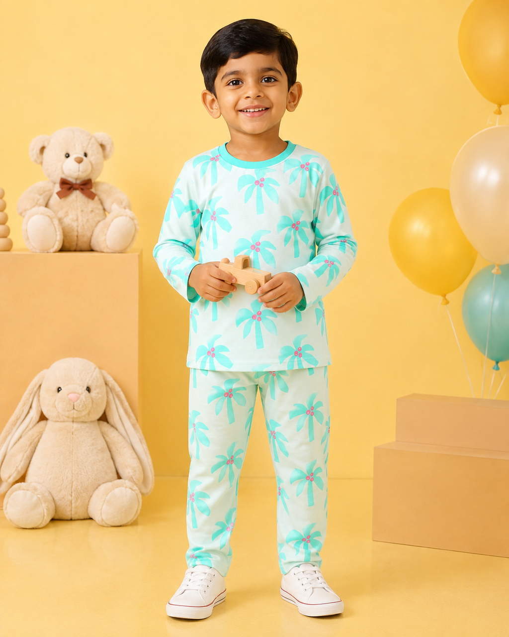 Pastel Green Full Sleeve Co-ords Set