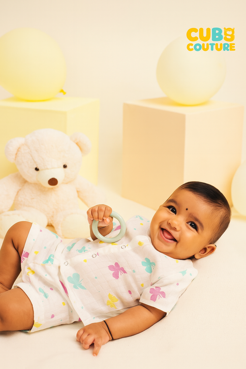 Butterfly Muslin Co-ords Set