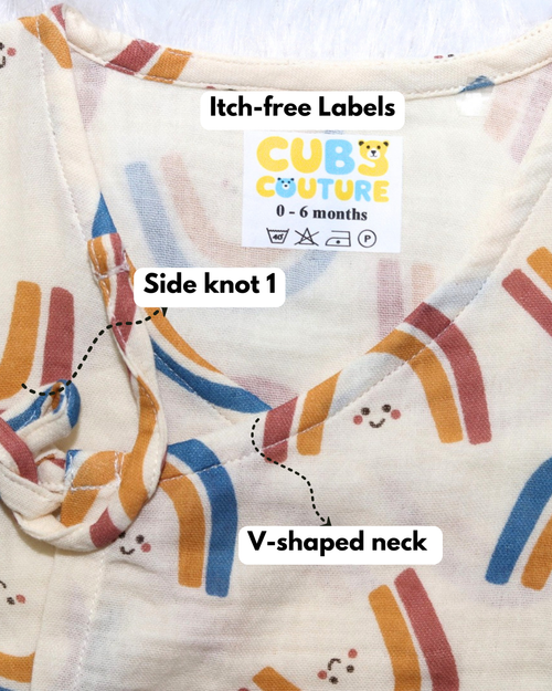 Cream Rainbow Co-Ords Sets