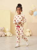 Cream Spiderman Full Sleeve Co-Ords Set