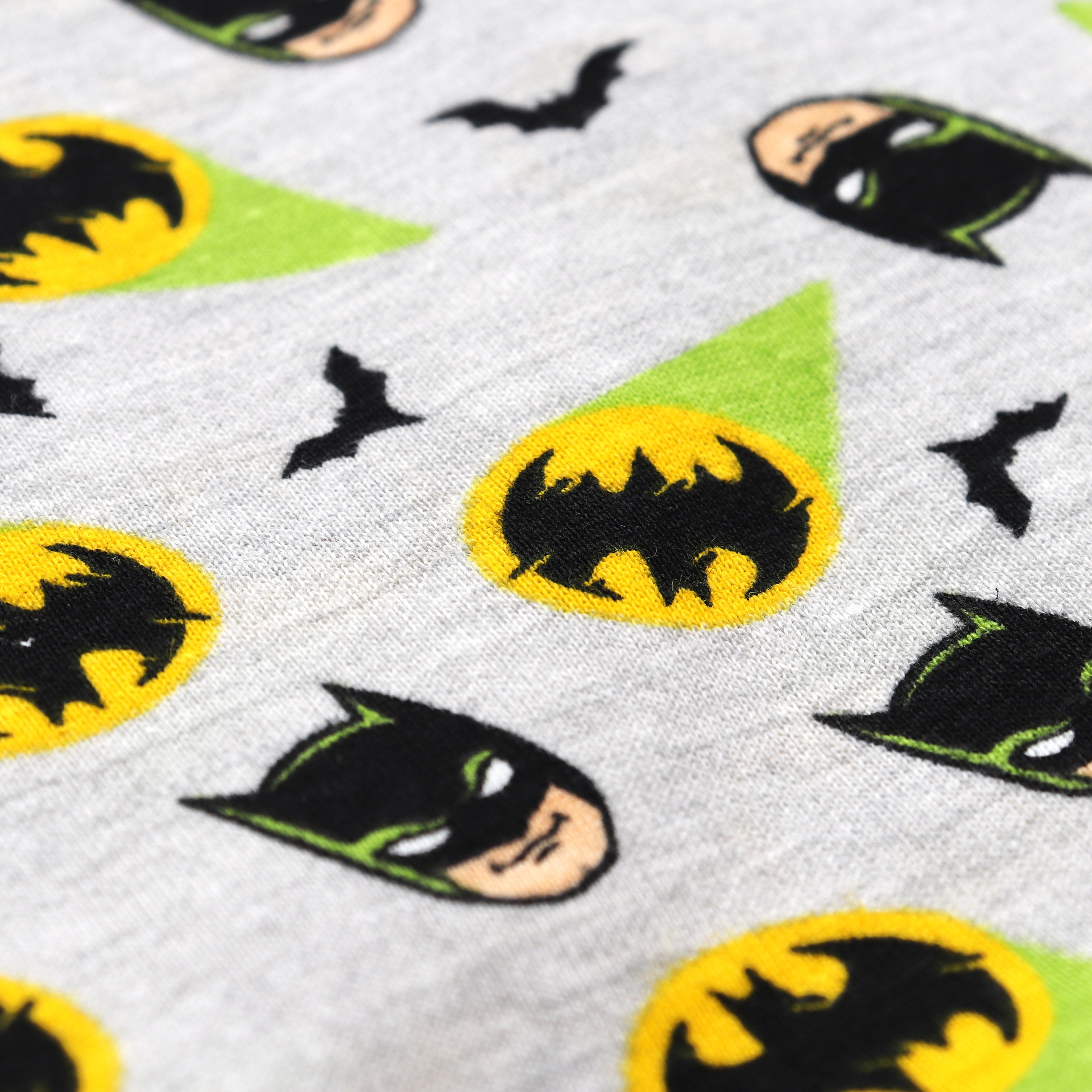 Grey Batman Half Sleeve - Shorts Co-Ords