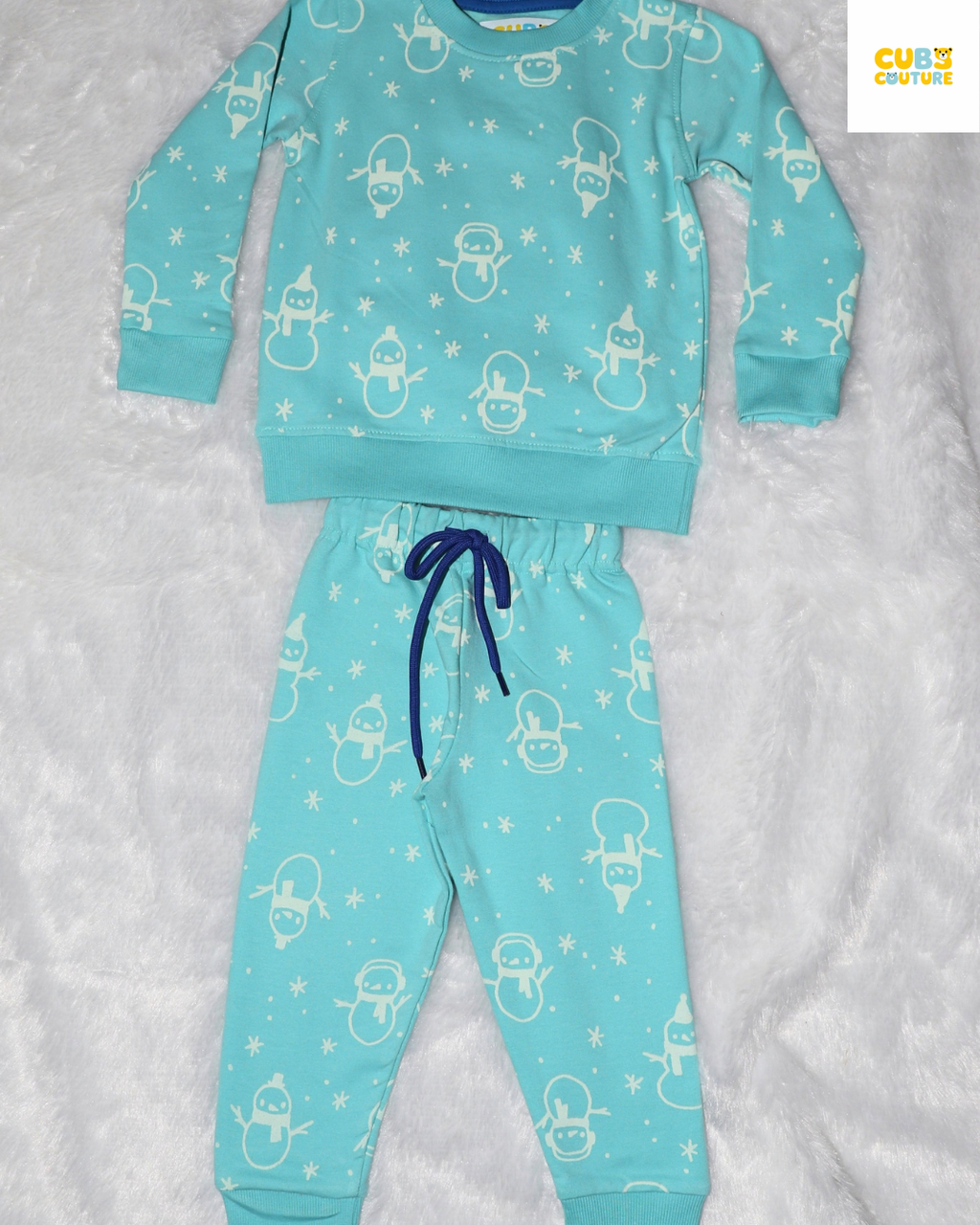Teal Olaf Full Sleeve Co-ords