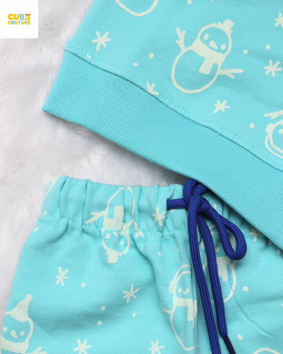 Teal Olaf Full Sleeve Co-ords